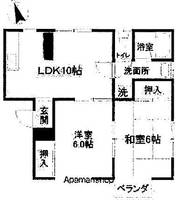 物件の間取り画像