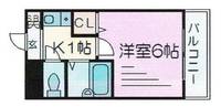 フレックス新大阪2の間取り
