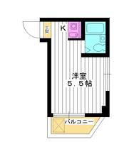 東京都豊島区長崎5(マンション)の賃貸物件の間取り