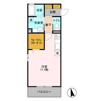 フロンティアFの間取り