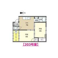 パールハイツの間取り