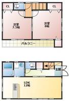 物件の間取り画像