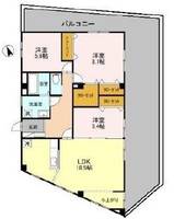 物件の間取り画像