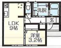 物件の間取り画像