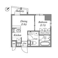 東京都練馬区豊玉中2(マンション)の賃貸物件の間取り