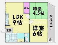 ウエデローズマンションの間取り