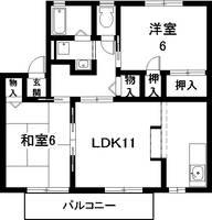 物件の間取り画像