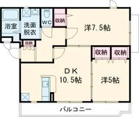 テージスの間取り