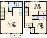 物件の間取り画像