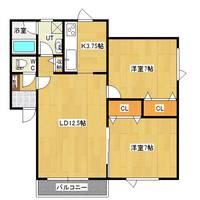 フェリーチェ・ラピュタ Nの間取り