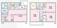 宮城県仙台市若林区連坊1(一戸建)の賃貸物件の間取り