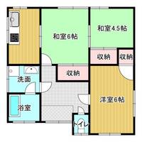 千葉県市原市大坪(一戸建)の賃貸物件の間取り