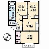 物件の間取り画像
