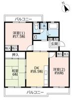 物件の間取り画像