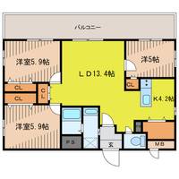 物件の間取り画像