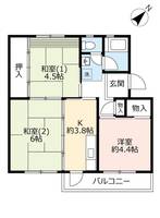 物件の間取り画像