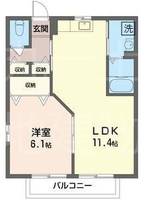 物件の間取り画像