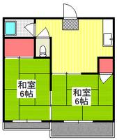 武蔵ヶ丘アパート A棟の間取り