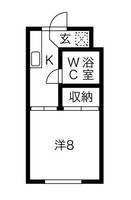 メゾンセビヤンの間取り