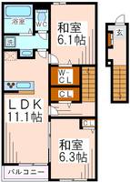 物件の間取り画像