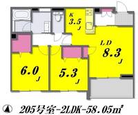 物件の間取り画像