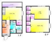 ビートル山本北B棟の間取り