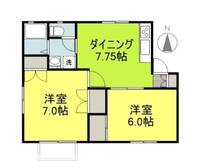 ルーミー甲府106号館の間取り