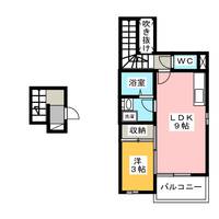 ヴィラージュ八斗島の間取り