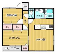物件の間取り画像