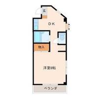 栃木県宇都宮市泉が丘2(マンション)の賃貸物件の間取り