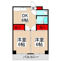 パールメゾンシオノの間取り