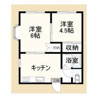 神奈川県大和市南林間7(アパート)の賃貸物件の間取り