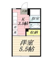 神奈川県藤沢市大鋸1(アパート)の賃貸物件の間取り