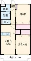 物件の間取り画像