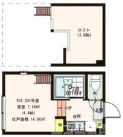 物件の間取り画像