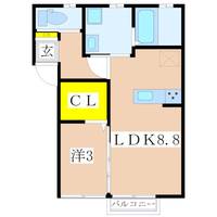 Stella Bの間取り