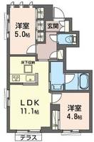 物件の間取り画像