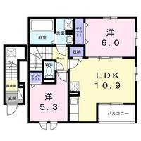 ニュアージュ ブルーの間取り