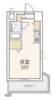 プラティーク町屋の間取り
