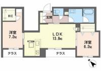 大阪府大阪市西淀川区佃1(マンション)の賃貸物件の間取り