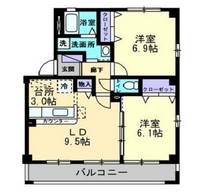 シャルムの間取り