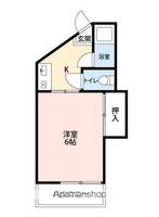 福岡県福岡市中央区鳥飼1(マンション)の賃貸物件の間取り