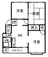 物件の間取り画像
