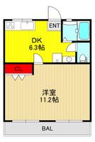物件の間取り画像