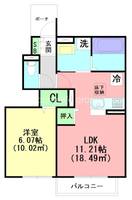 物件の間取り画像