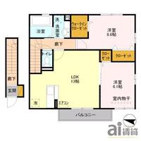 物件の間取り画像