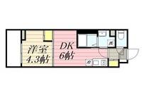 HF西巣鴨レジデンスの間取り