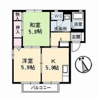 物件の間取り画像