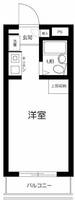 スカイコート都立大学の間取り