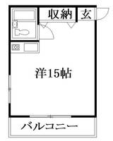 静岡県浜松市中央区天王町(アパート)の賃貸物件の間取り